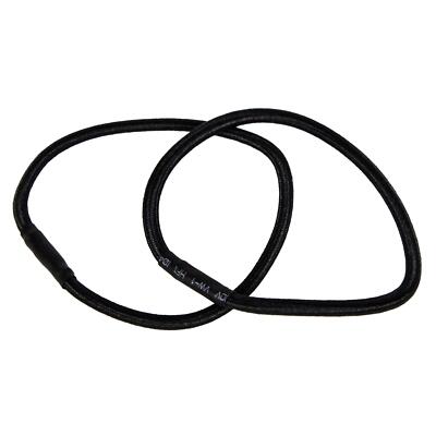 Black Pair of Replacement Elastic Shock Mount Bands Shockmount Set 2-Pack