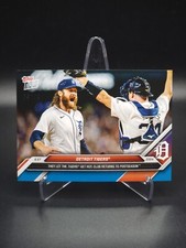 DETROIT TIGERS GOT HOT, CLINCH PLAYOFF SPOT! 2024 Topps Now #765 Blue #05/49