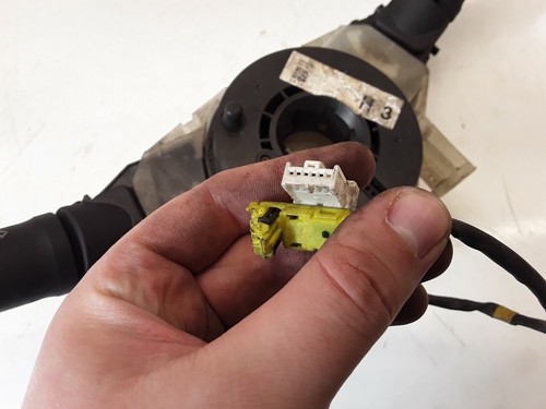 Indicador de control limpiaparabrisas Nissan X-Trail 2005 luz de giro tallo squib 255608H707 - Imagen 5 de 11