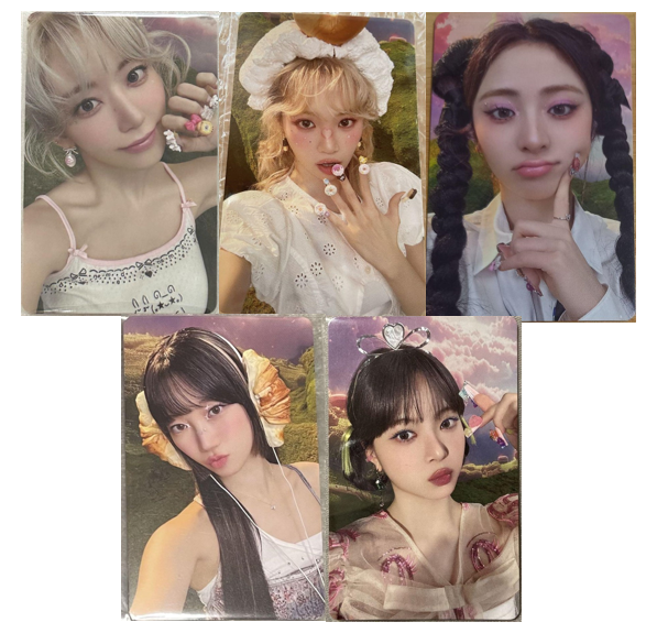LE SSERAFIM CRAZY Weverse JAPAN Lucky Draw Official Photocard