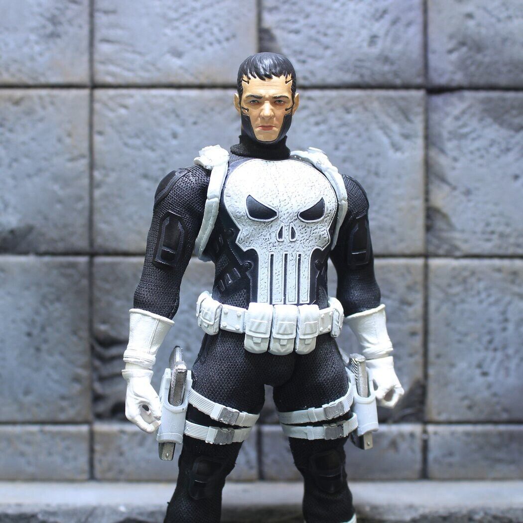 1/12 Custom Marvel Legends Punisher Frank Castle 2099 1/12 Custom Marvel Legends Punisher Frank Castle 2099