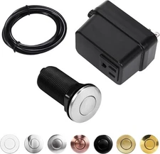 HOMEND Sink Top Air Switch Kit Garbage Disposal Button Single Outlet Control FO