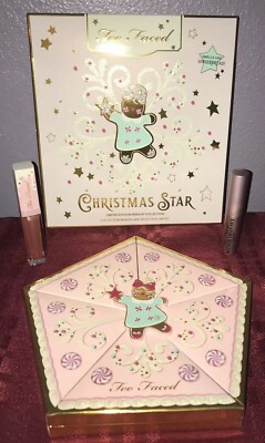 TOO FACED Limited Edition Christmas Star Makeup Collection NEW