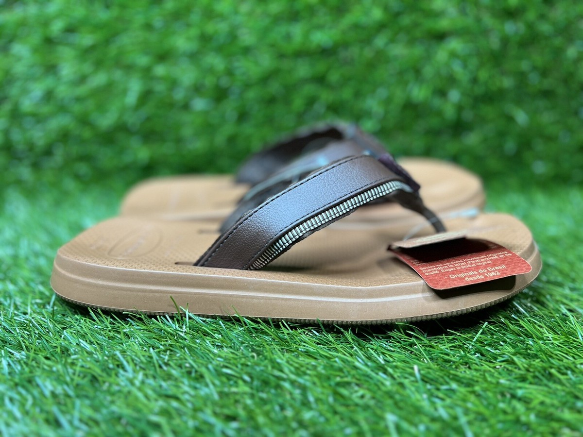 1901 Salinas Men’s Woven Leather Footbed Flip Flops Sandals Shoes Size 8 Mea Ola Men main image 2
