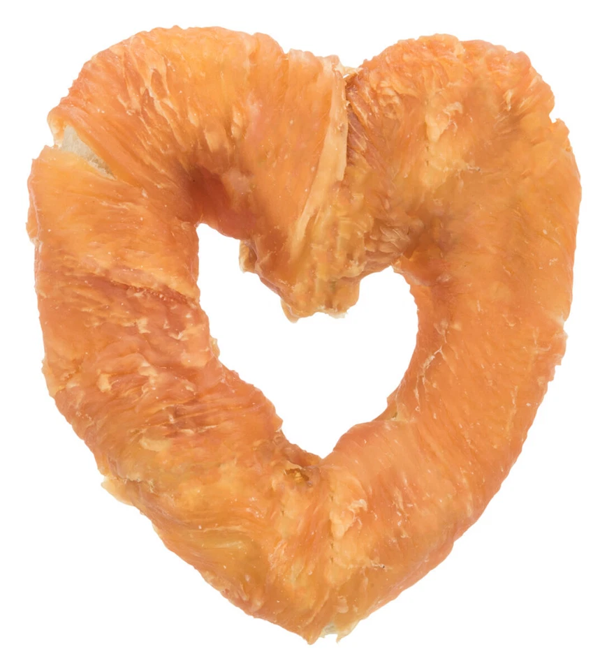 Trixie Denta Fun Chicken Heart | Huhn Hundesnack 20g - 6cm in 25/50/100/200 St. - Bild 2 von 4