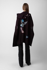 2024 Zadig Voltaire Inna Cardigan Sweater Cashmere Coat Jacket Size M/L 998