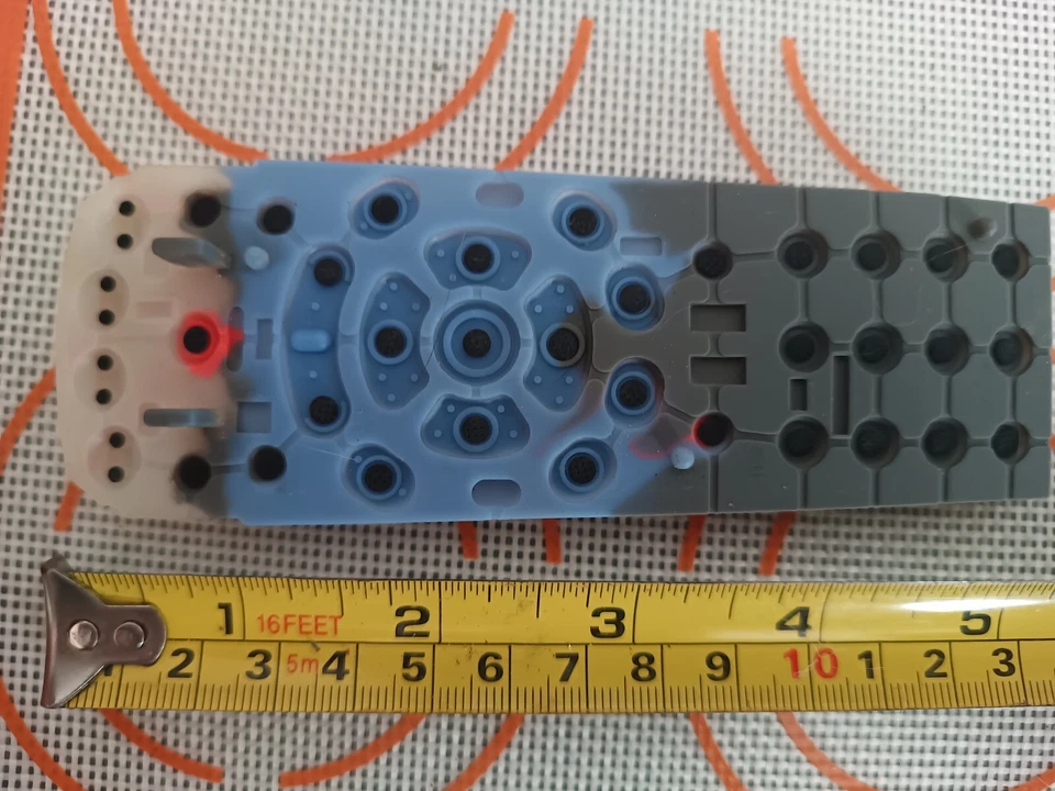 EchoStar 103781 IR Satellite Receiver Remote Control Keypad PARTS ONLY - Image 3 of 3