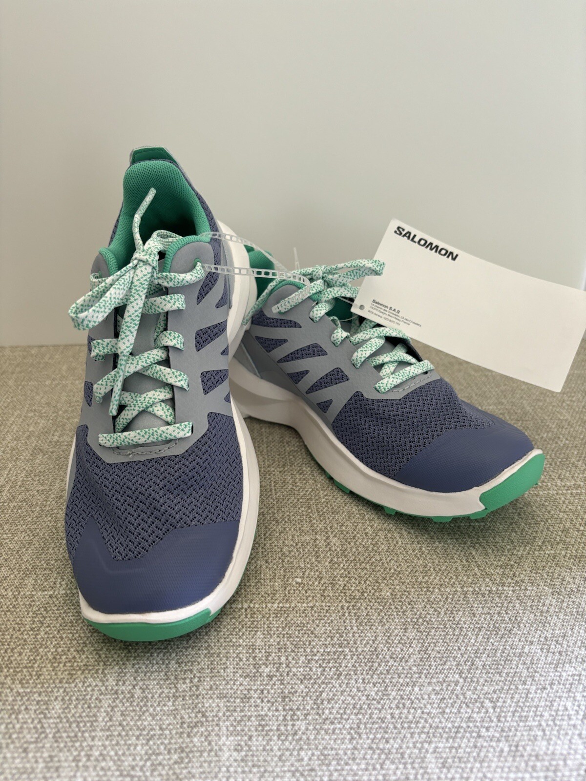 Scarpa sportiva da trekking Salomon Patrol J viola per bambina taglia 3 NUOVA