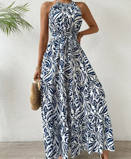 sachin and babi light blue dress Buy Women's Dresses Casual Maxi Halter Neck Online