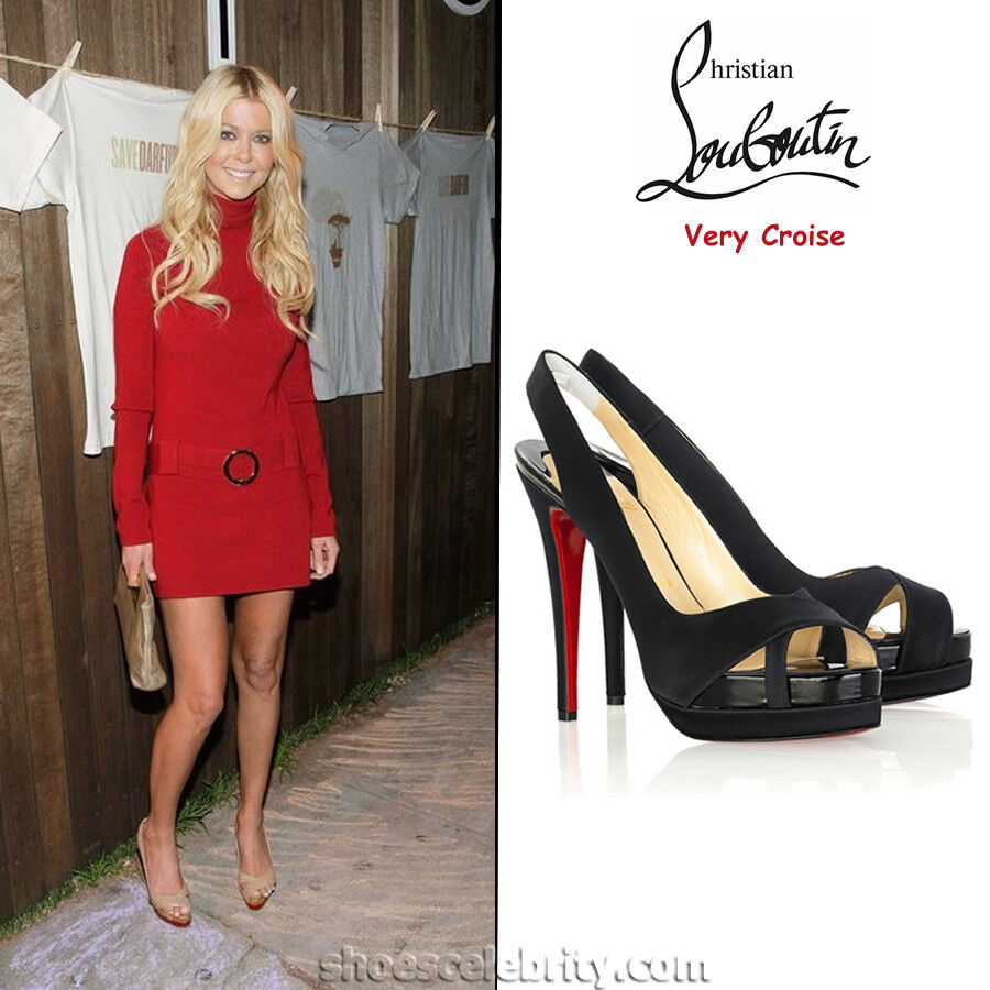 Christian Louboutin Semelles de protection rouges brillantes