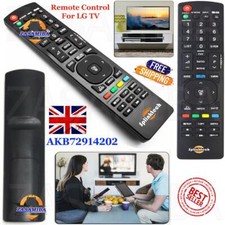 New Replacement 3D HD TV LG Remote Control For Works AKB72914202 LED LCD Plasma