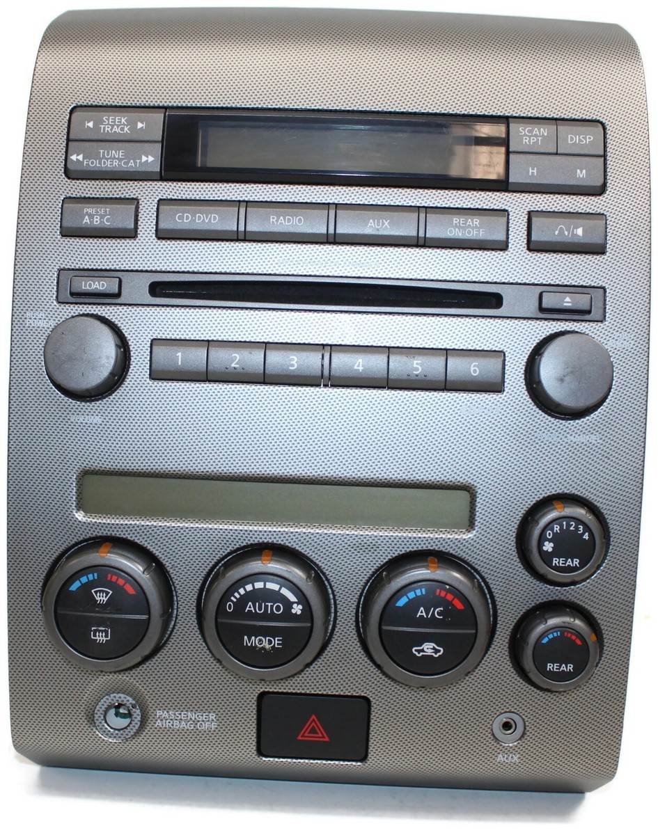 ミナミ/A1087-6/ 2006-2007 Nissan Armada Titan HVAC Control Panel Radio