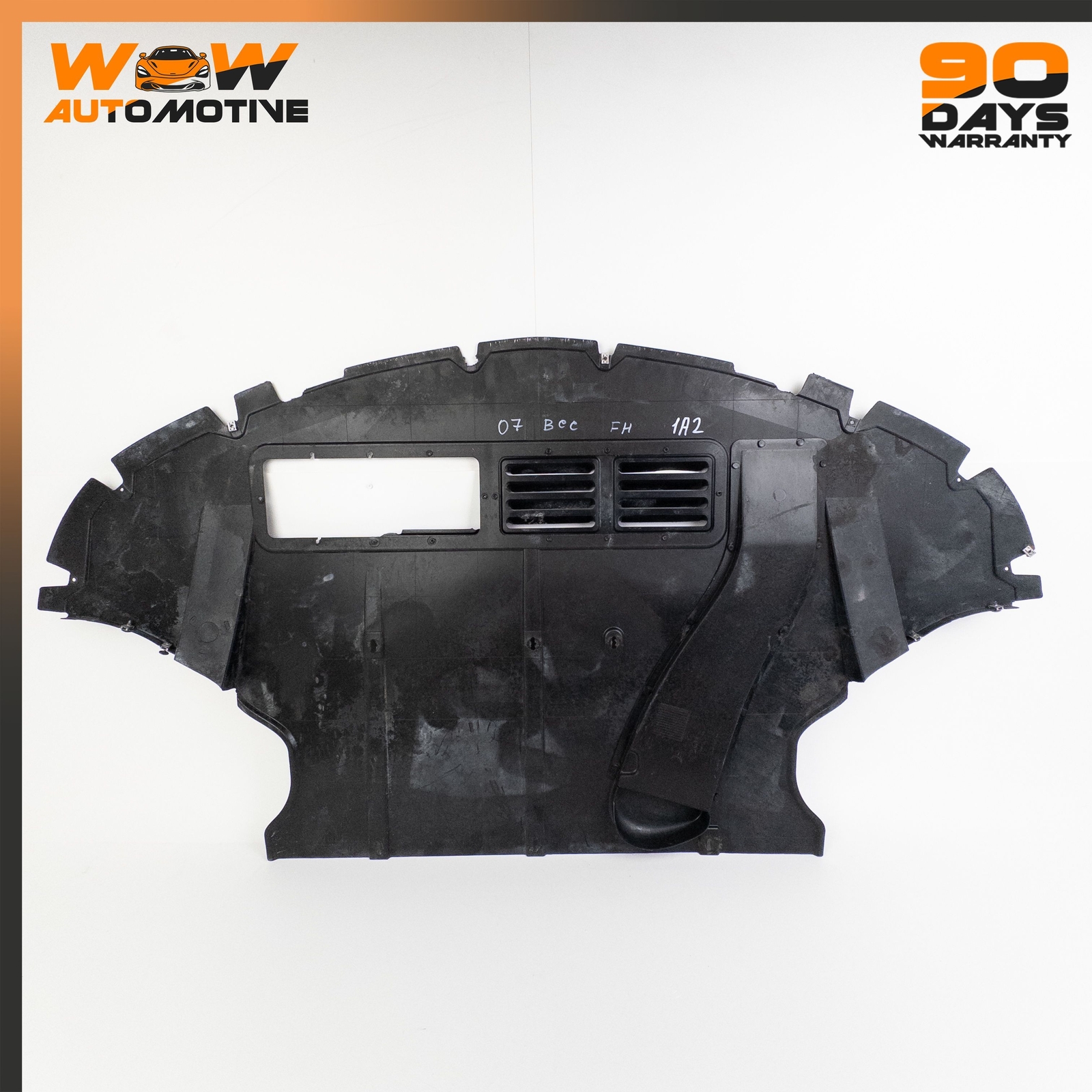 07-11 BENTLEY CONTINENTAL GTC FRONT UNDERBODY ENGINE TRAY LINING TRIM OEM