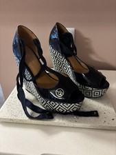 Armani scarpe zeppe plateau taglia 36