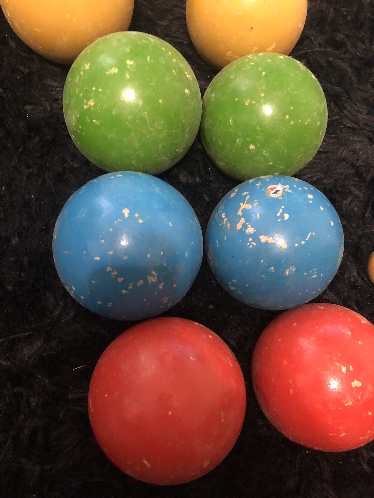 Vintage 1981 SPORTCRAFT • BOCCE BALL SET w/ original box MADE IN ITALY