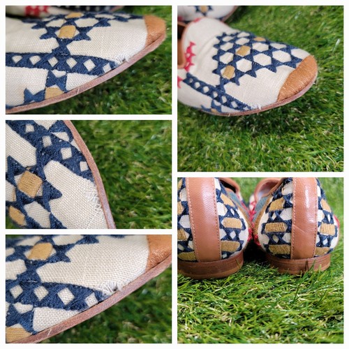 RAMON TENDA mocassini ciabatte scarpe basse donna taglia 9,5 M made in Spain - Foto 12 di 12