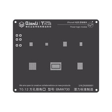 QianLi 3D BGA Stencil Template - Power Logic Module - iPhone 6 - BMW730