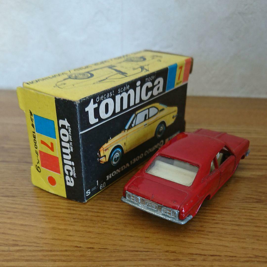 Takara Tomy Tomica Honda 1300 coupe 9 1/60 Red Mini Car Figure Toy Japan F/S