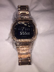 g shock steel rose gold