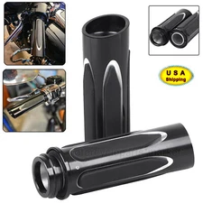1" Electronic Throttle Hand Grips For Harley Road King Street Glide Slim FLS