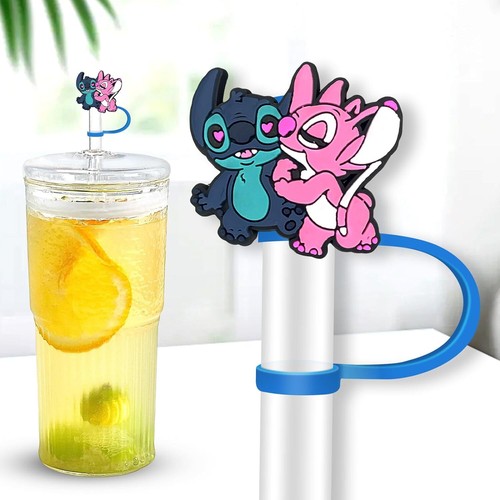 8Pcs 10mm Cute Straw Cover Caps for 30&40Oz Stanley Cup,Straw Topper for Tumbles - Picture 103 of 145