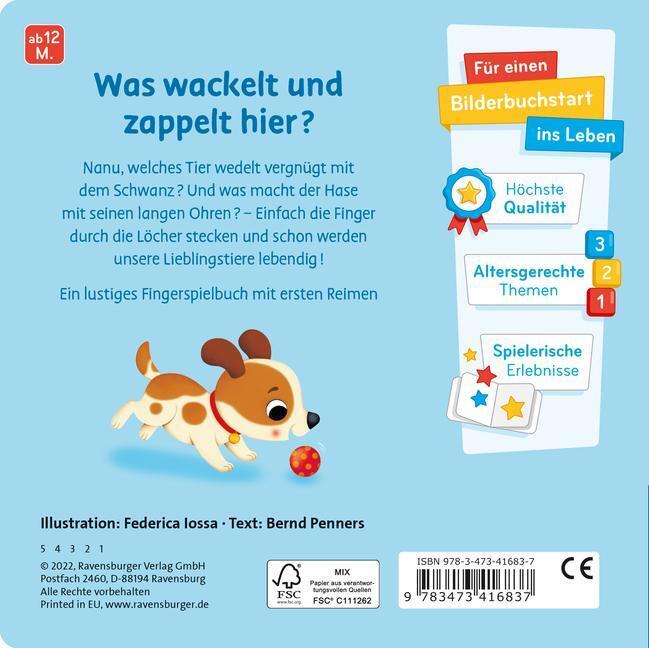 Thumbnail - Mein Allererstes Fingerspielbuch | Bernd Penners | Buch | 16 S. |