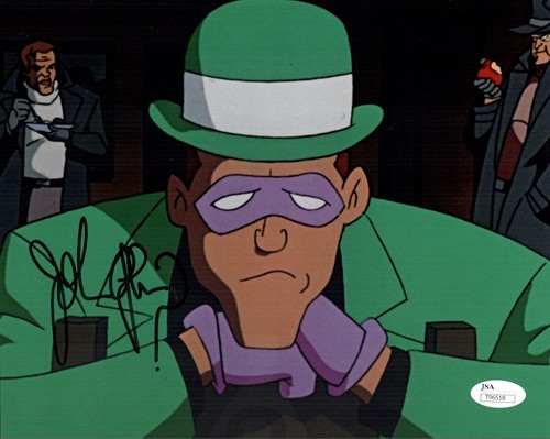 JOHN GLOVER Signed BATMAN Animated Series RIDDLER 8x10 Photo Autograph ...