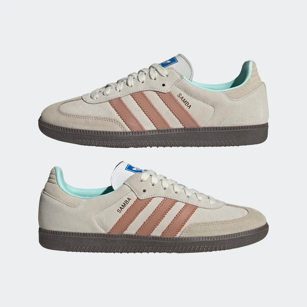 【ADIDAS】★Samba Crystal White Clay Strata★ID2047 正規品★ Adidas Samba OG Crystal White Clay Strata Shoes ID2047 #US