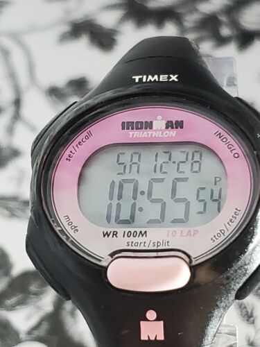 Timex T5K523 Women's 10-Lap Ironman Triathlon Watch Alarm Indiglo Wr 100m - Picture 2 of 10