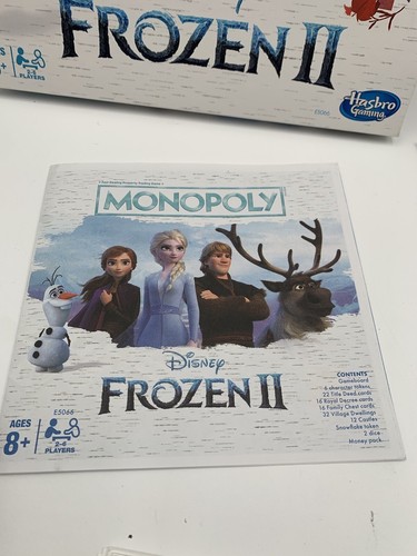 Disney Frozen 2 Monopoly Hasbro Brettspiel E5066 - Bild 5 von 22