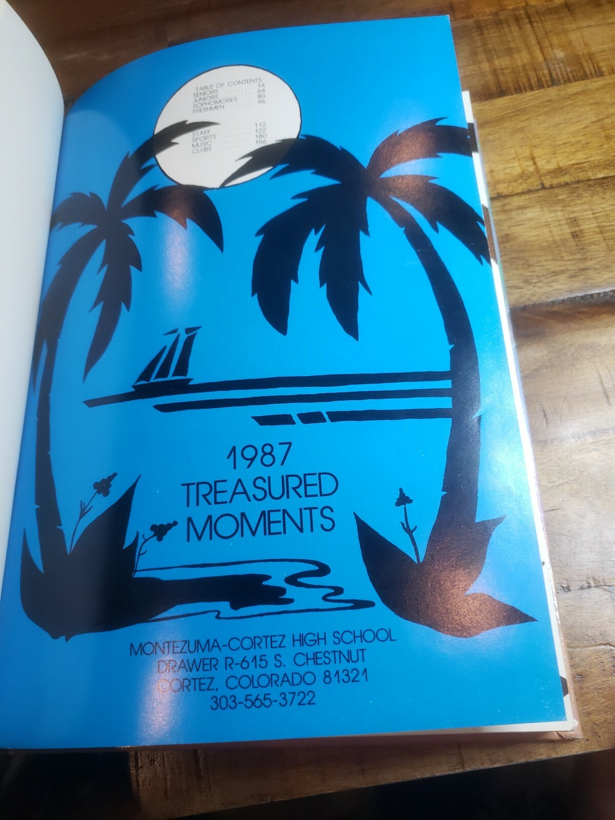 1987 MONTEZUMA CORTEZ HIGH SCHOOL YEARBOOK COLORADO Vintage 1980's eBay