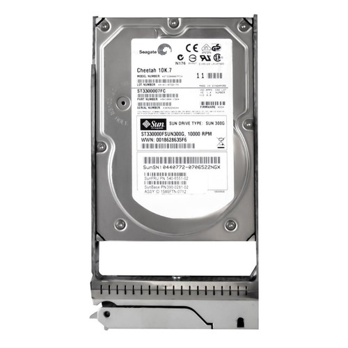 Hard Drive SUN 540-6551-02 ST3300007FSUN300G 300GB 10000RPM 8MB FC 3.5'' Inch - Picture 3 of 3