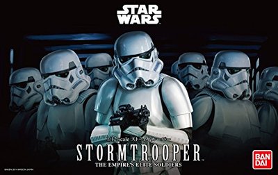 BANDAI Japan Star Wars 1/12 Scale Storm Trooper Plastic model kit