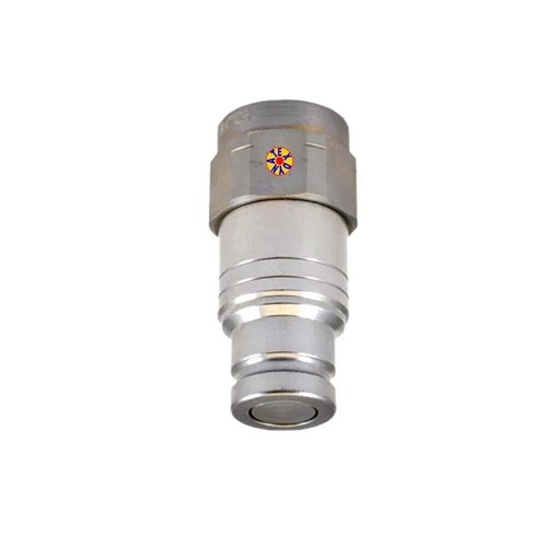 Acoplamiento de manguera hidráulica de 1" de cara plana sonda macho paso de rosca de 1 1/4" - Imagen 5 de 7