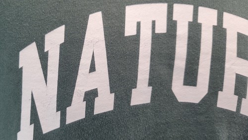 L2) Men Museum of Peace & Quiet Green Natural Pullover Hoodie Sweatshirt Small - Picture 5 of 15