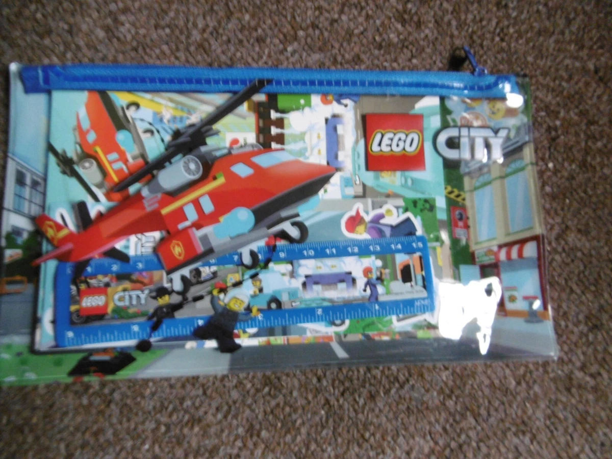 Lego city sale pencil case