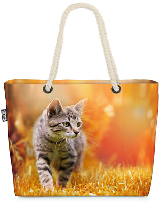 VOID Tasche Hauskatze getigert Katze Kätzchen Tier Haustier Kartäuser