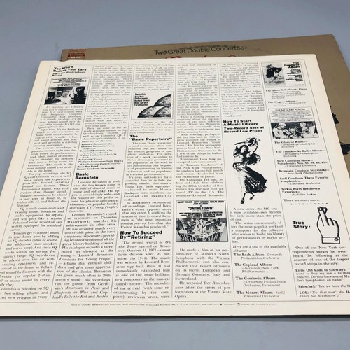 Brahms Bouble concerto record the Philadelphia Orchestra masterworks READ - Foto 6 di 6