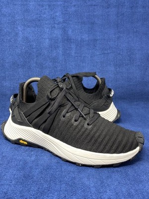 Merrell Shoes Womens 9 Embark Sporty Lace Up Sneakers J067280 Black Fabric