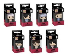 Juego de 7 Pocket POP! Llavero BTS Jung Kook, V, Jimin, J-Hope, Jin, RM, Suga