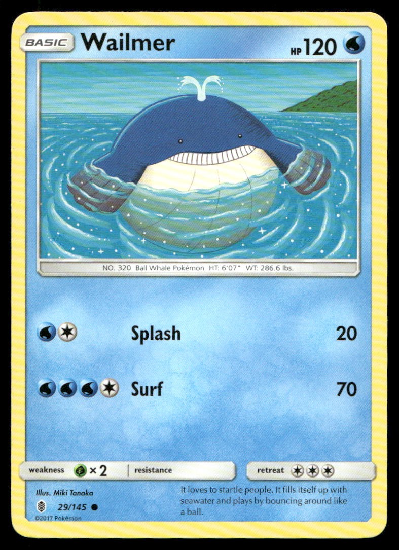 Wailmer SM - Guardians Rising 29/145 NM