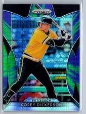 2019 Panini Prizm #115 Corey Dickerson Hyper Prizm Purple/Green