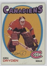 1971-72 Topps Ken Dryden #45 HOF 0v9