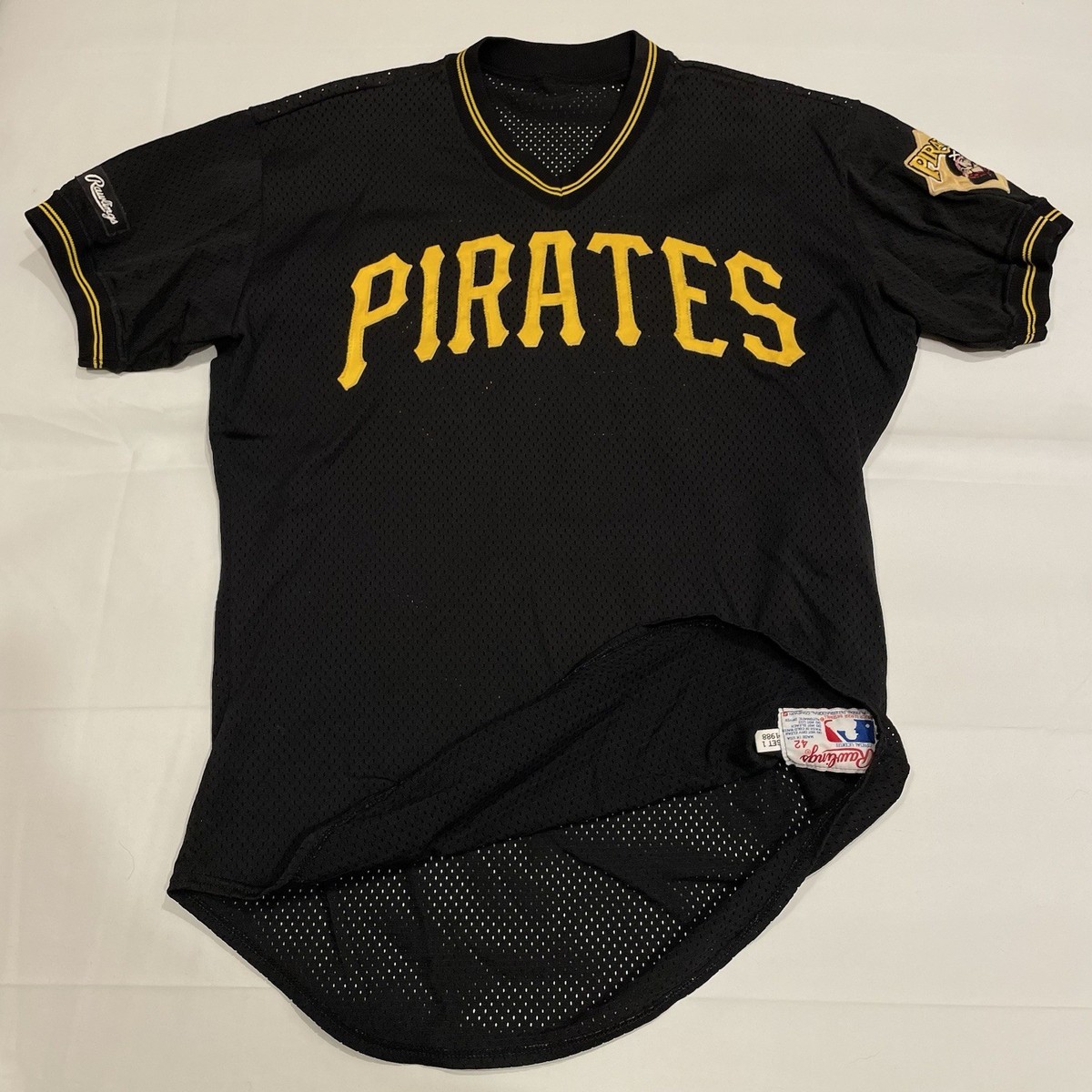 Team Issued Authentic #28 Pittsburgh Pirates 1988 Batting Practice