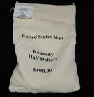 2002 Kennedy Half P & D Uncirculated $100 Face Value US Mint New Sealed Bag/Box