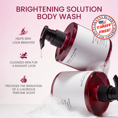 2 x Grace And Glow: Black Opium Brightening Solution Body Wash 400ml