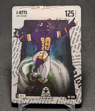 Justin Jefferson J-JETTS Headliner Steel Battlefoil 2024 Bo Jackson Battle Arena