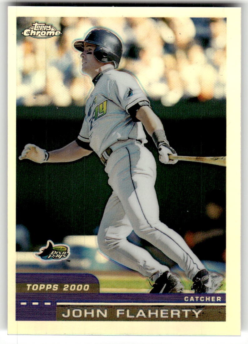 2000 Topps Chrome John Flaherty Refractors #75