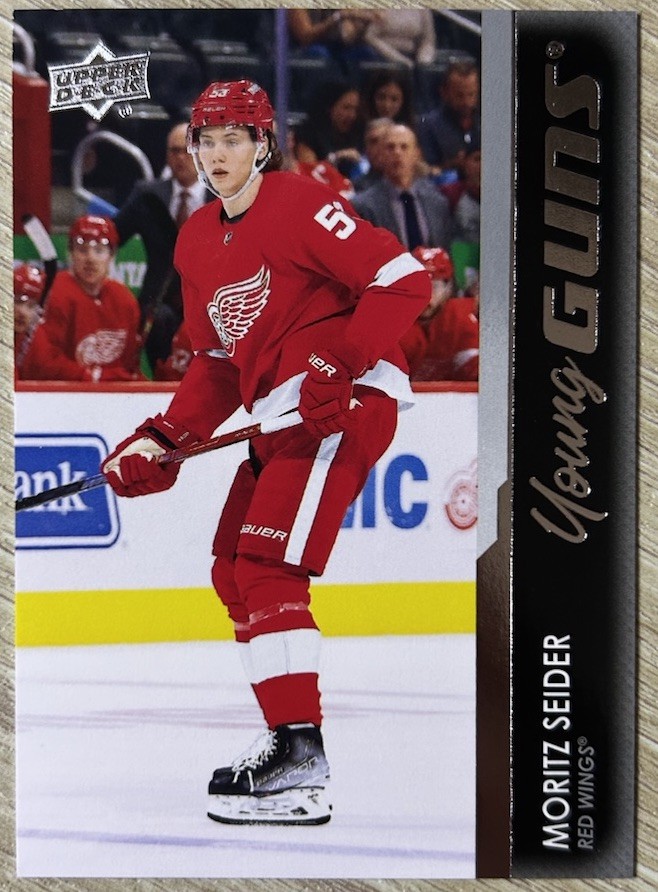 2021-22 Upper Deck Moritz Seider Young Guns Rookie #469