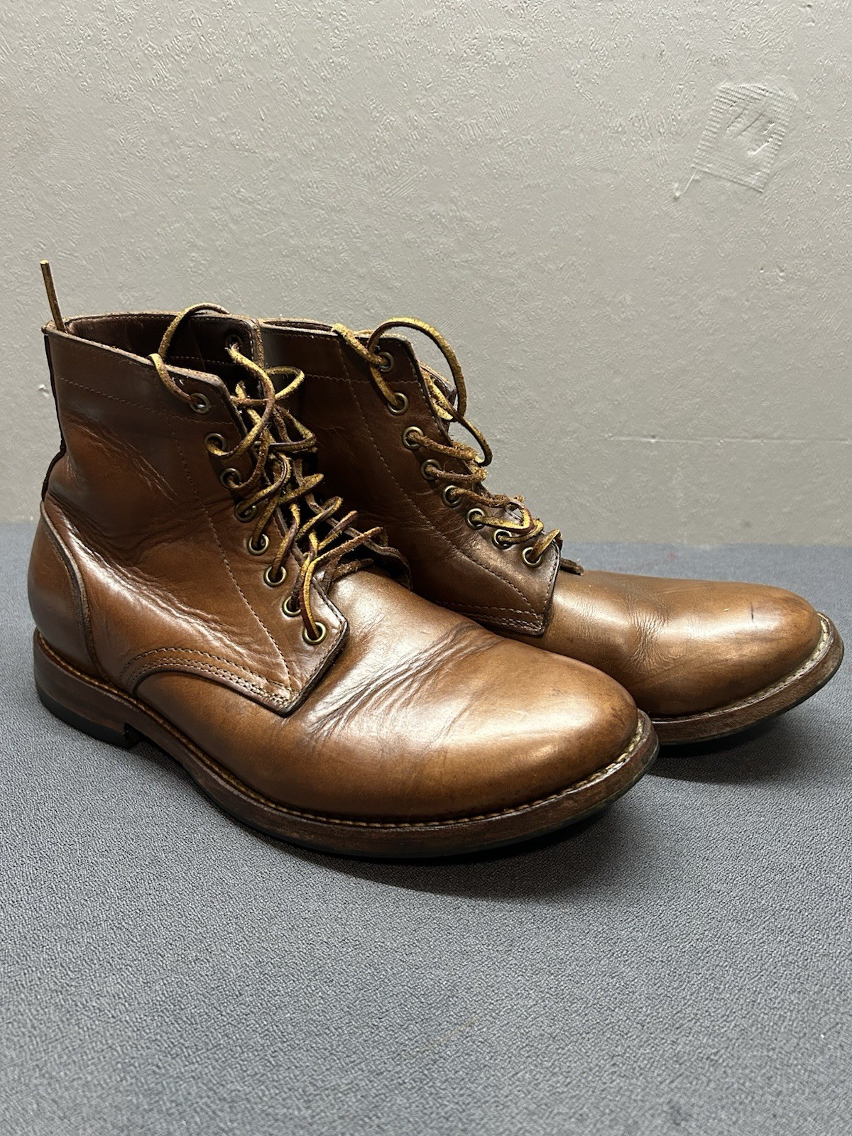 SAOLA Stivali Trench Oak Street Bootmakers Chromexcel Naturale 10 5 Suola Personalizzata